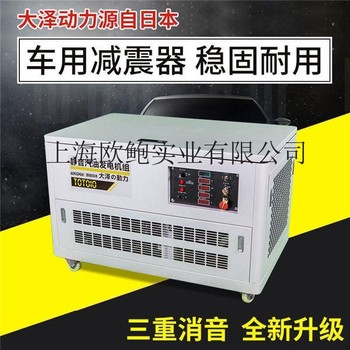 封闭式10千瓦汽油发电机