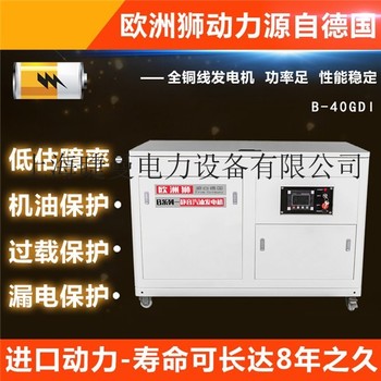单位使用40千瓦汽油发电机