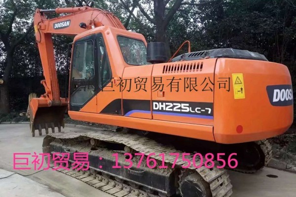 出售二手鬥山DH225LC-7挖掘機 二手挖掘機低價出售