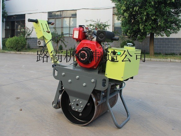 厂家供应路霸LB-30手扶式单钢轮压路机