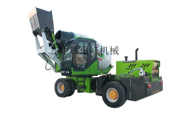 供应中科聚峰JF-5.5方水泥运输车双向驾驶自上料搅拌车