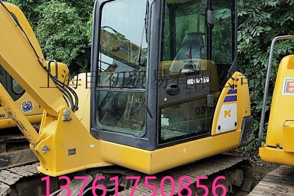 出售二手小鬆PC56-7挖掘機鉤機 上海二手挖掘機小鬆56