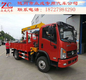 河北沧州厂家促销各大品牌随车吊全国送货可分期利息低至5厘无任何费用