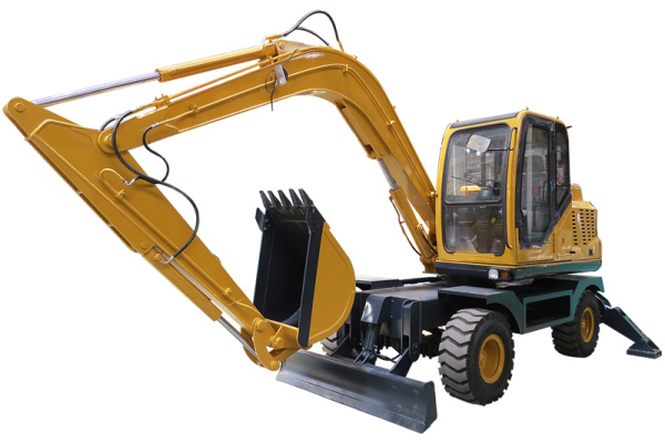 厂家直销QW-85360°全地形轮式挖掘机