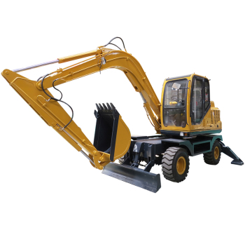 厂家直销QW-85360°全地形轮式挖掘机
