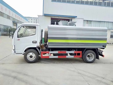 江蘇餐廚垃圾車_泔水收集垃圾車_多少錢一台？可以做分期購車。