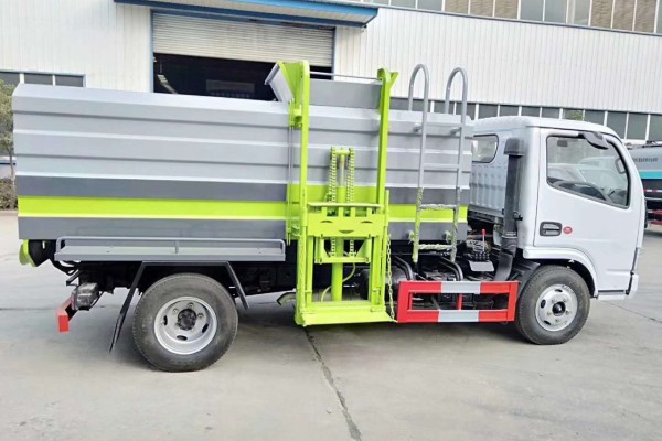 蘇州餐廚垃圾車_泔水收集垃圾車_多少錢一台？可以做分期購車。