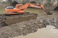 浙江河道淤泥清淤 河道治理 水库清理淤泥 水挖机出租
