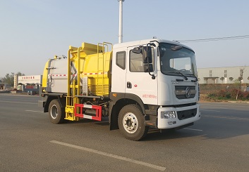 江苏餐厨垃圾车_泔水收集垃圾车_多少钱一辆_可做分期购车。