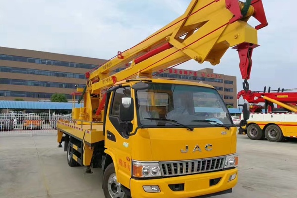 江蘇東風12米13.5米17.3米藍牌高空作業車搬家車雲梯廠家直銷價格優惠
