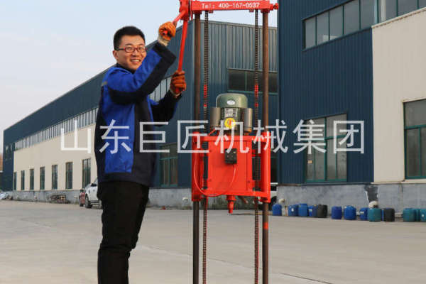 巨匠集团提供QZ-1A浅层岩芯钻机小型取样钻机进尺快效率
