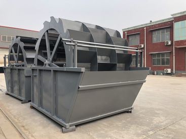 大型工业沙场洗砂机设备 螺旋式轮斗式洗砂机 水力选矿设备