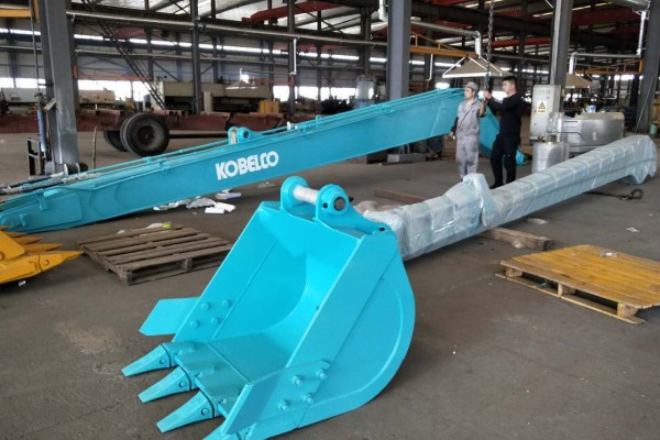 供應神鋼挖掘機加長臂 18米加長臂 卡爾迪機機械生產挖掘機加長臂