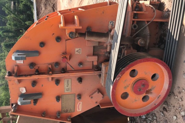 出售二手中天zf40型二合一破碎機製砂機砂石料生產線設備
