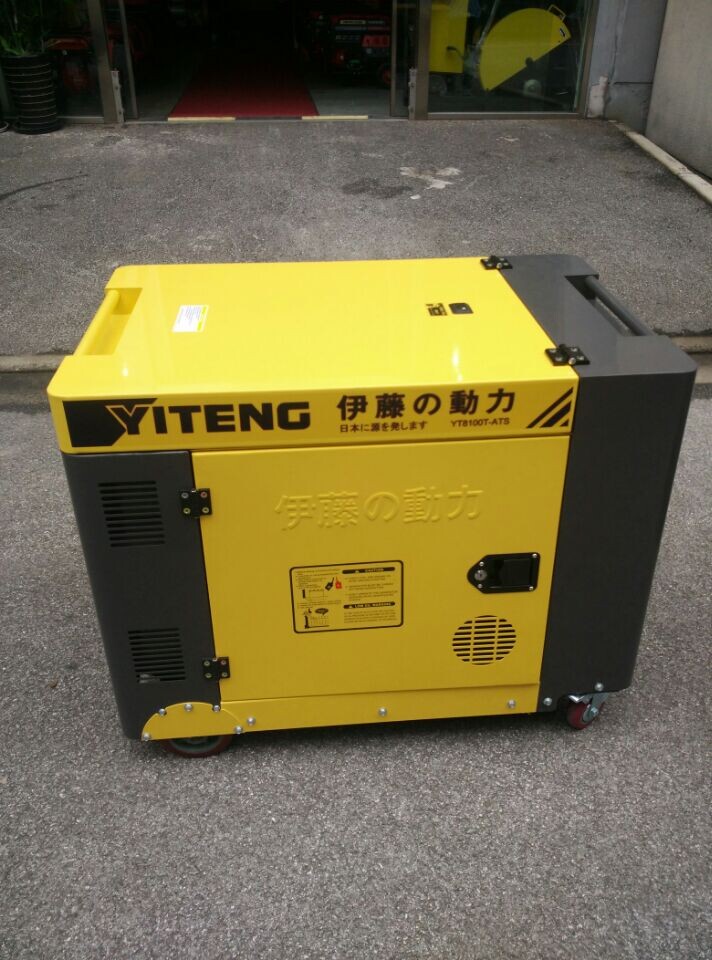 供應伊藤8KW全自動YT8100T-ATS柴油發電機(組)