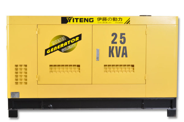 供應伊藤三相電啟動YT2-20KVA可移動式汽油發電機(組)