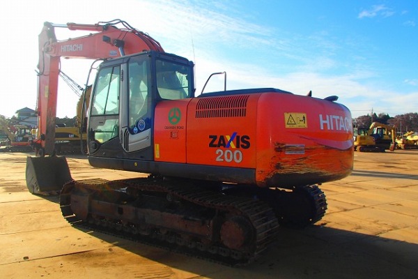 個人挖機出售二手日立ZX200-3挖掘機日本進口9成新挖土機