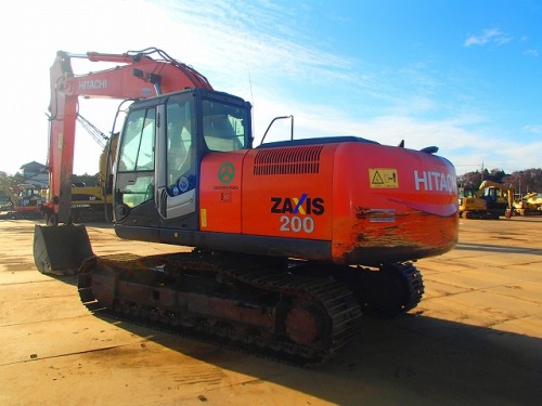 個人挖機出售二手日立ZX200-3挖掘機日本進口9成新挖土機