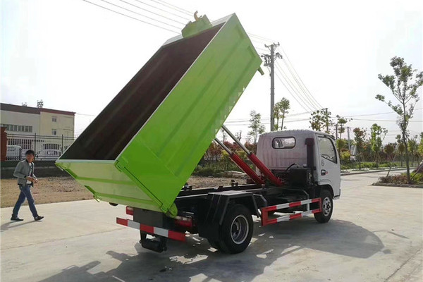 東風(fēng)車廂可卸垃圾車_勾臂垃圾車_出售，