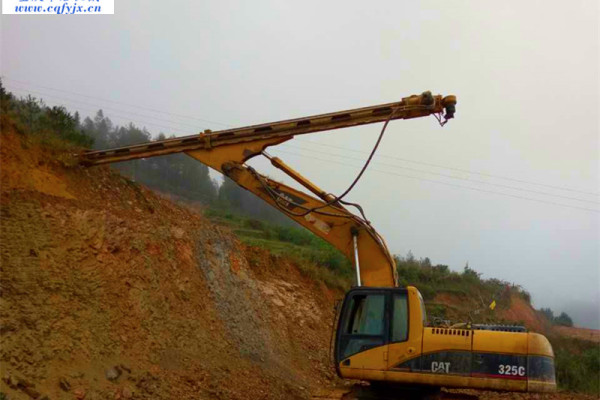 重慶挖改鑽機廠家直銷邊坡錨杆鑽機  挖機鑽 挖掘機改裝鑽機