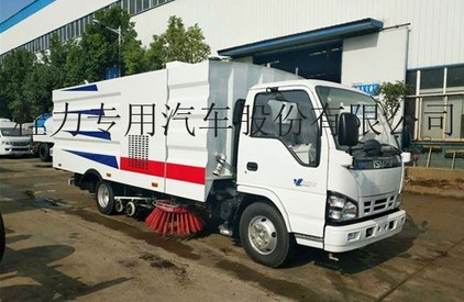 庆铃五十铃9立方洗扫车