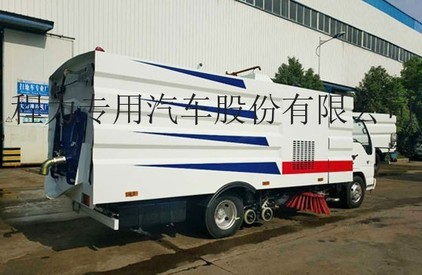 庆铃五十铃9立方洗扫车