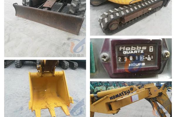 出售原装二手小松PC10UU-5挖掘机   车况良好的微型小挖机