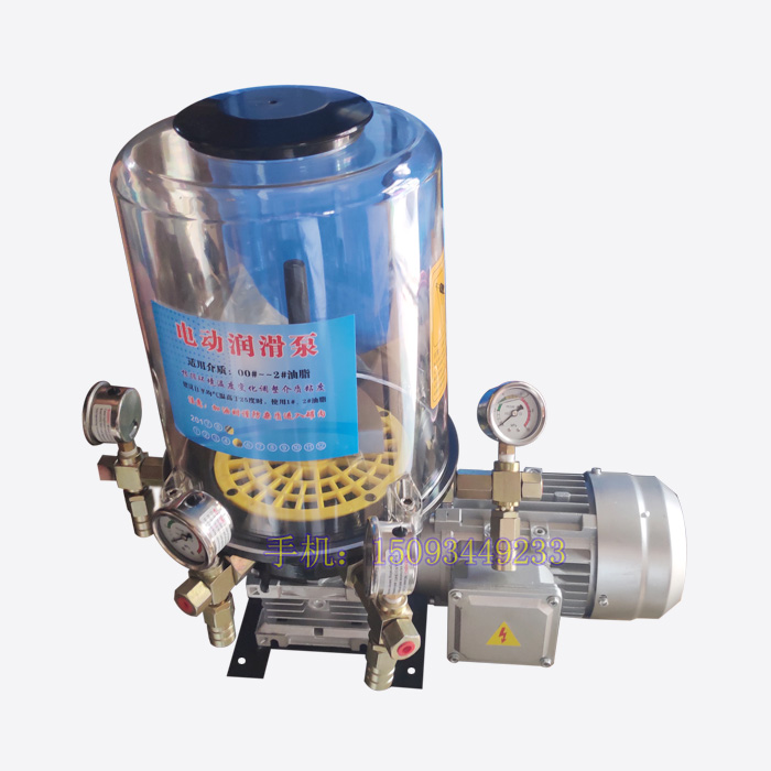 混凝土搅拌站仕高玛主机电动润滑油泵 外置380V电机黄油泵 搅拌机配件