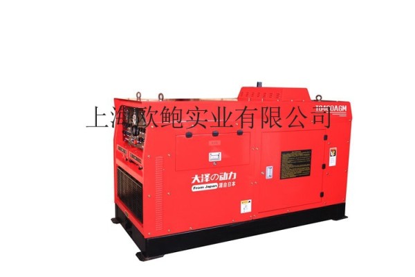 400A柴油发电电焊机焊接天然气管道