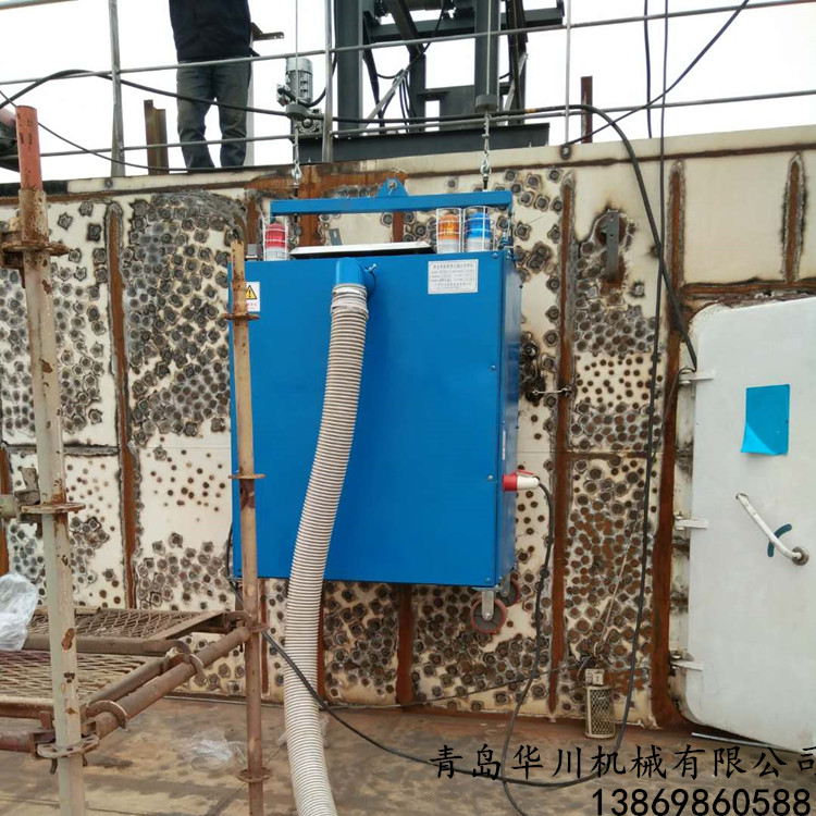 直銷 風電塔筒內外壁拋丸機 油罐拋丸機 外壁垂直鋼結構拋丸機