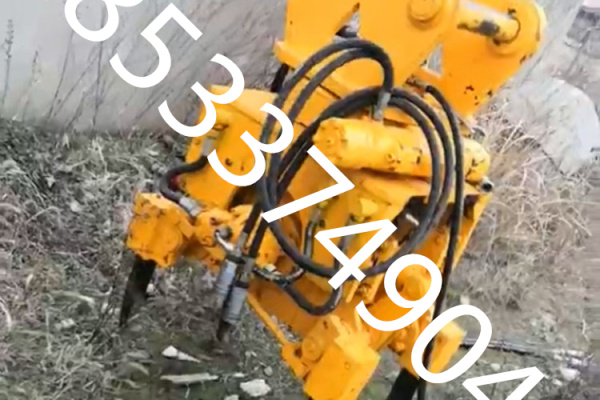 廠家直銷挖掘機鉤機屬具鐵路道渣振動鎬液壓搗固機