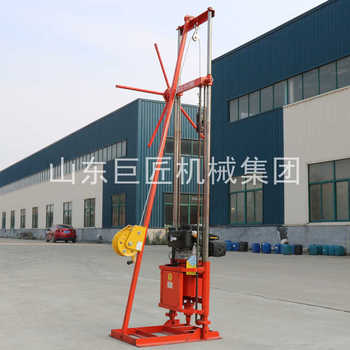 巨匠供应小型炮眼钻机30米岩心取样钻机QZ-2CS卷扬款省力地质勘探钻机