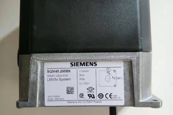 SIEMENS西门子SQM45.295B9伺服马达