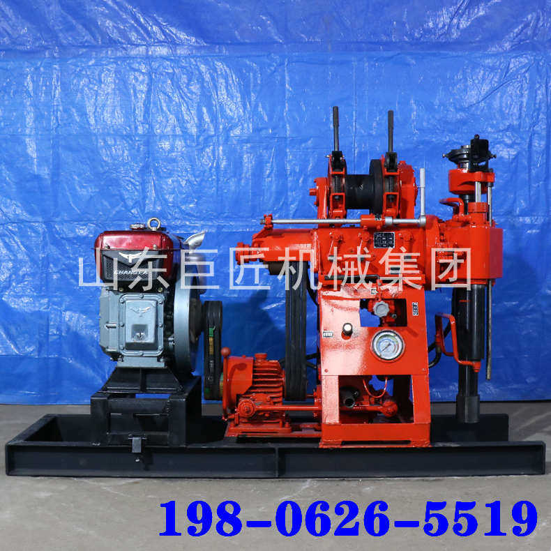 便携式全液压水井钻机XY-150地质勘探钻机液压水井钻机