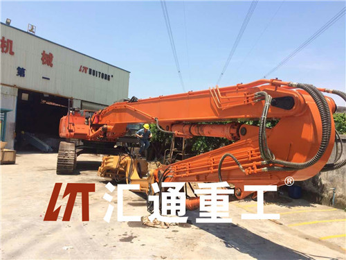 上海挖掘機專用打樁臂優質服務
