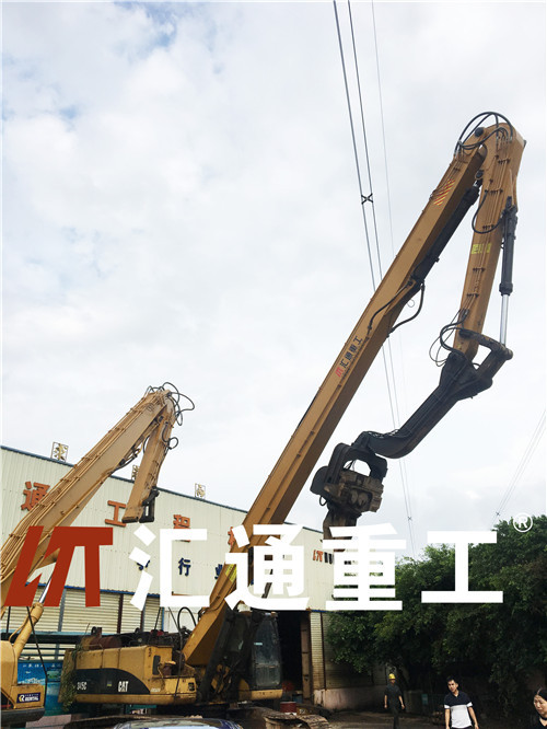 廣州白雲區專業生產挖掘機打樁臂專業快速