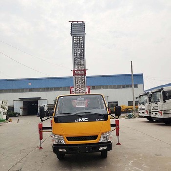 国五蓝牌消防云梯登高车 C1证可市区内开作业车 装修上料云梯车