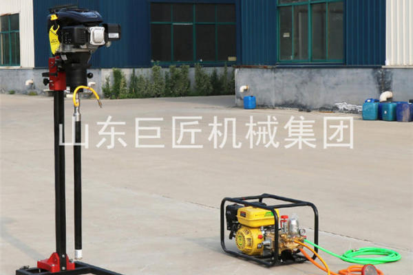 供應華夏巨匠BXZ-2L鑽孔機微型地質勘探鑽機岩心取樣設備