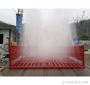 供应千乔松qs-120t建筑工地自动洗车机洗轮机