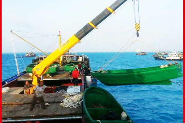 供應耐力CD80其他船吊 船用吊車 大型漁船船吊
