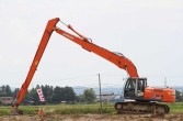 挖掘机加长臂厂家 小松、日立等系列挖掘机加长臂 18米高层拆迁臂