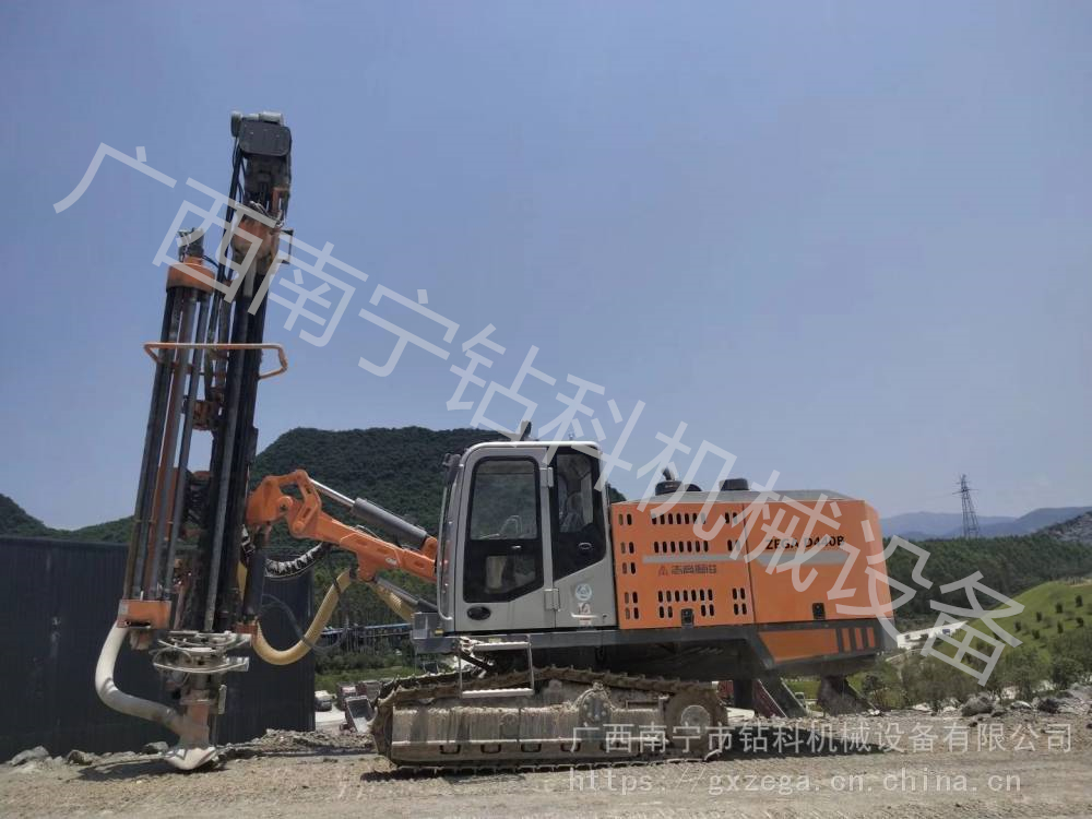 广西湖南湖北一体潜孔钻机厂家浙江志高掘进ZEGA D440B高风压全自动露天矿山钻孔90~138mm