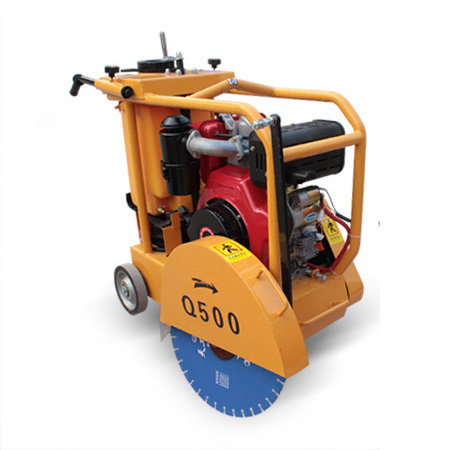 手推式汽油混凝土路麵切割機 RH-500柴油馬路切縫機 瀝青路麵切割機