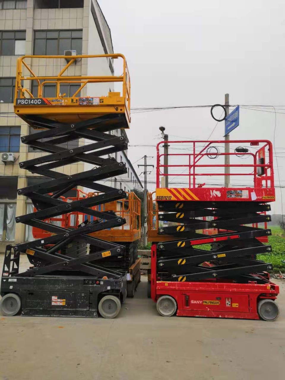 丹陽誠泰機械設備有限公司供應丹陽周邊10米12米升降機出租服務