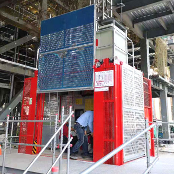 逸安建筑电控施工升降机 可根据图纸定制施工升降电梯施工升降机
