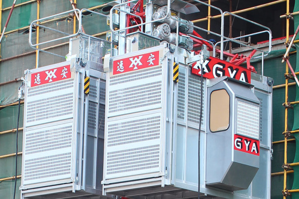 廣州逸安建築施工升降機 樓房施工升降電梯載人載貨施工升降機