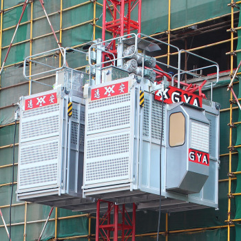 廣州逸安建築施工升降機 樓房施工升降電梯載人載貨施工升降機