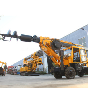 供應恒旺輪式旋挖鑽機15米旋挖鑽機房屋地基打樁機大孔徑打樁機