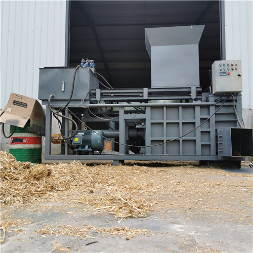 玉米秸稈壓塊機 兩缸稻草液壓打包機 青儲方捆壓塊機