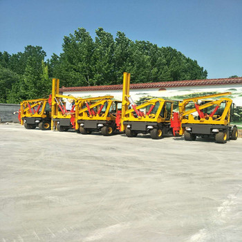 供应公路护栏打桩机波形护栏打桩机